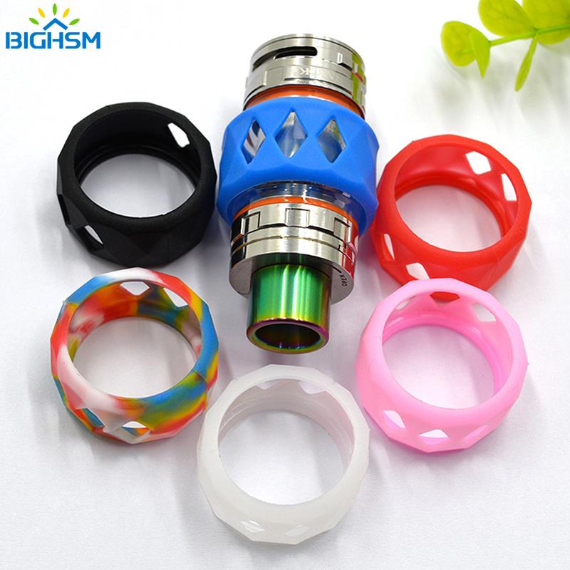 Vape Band Silicone - バブルガラス管保護カバーラップスリーブ滑り止め蒸気バンドリング電球用シリコンシールドガラス管タンクアクセサリー