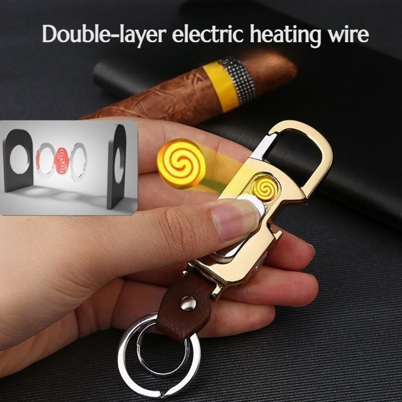 Accessories Experts Vape - 2026年多機能キーホルダーライター電子タバコライターボトルオープナーパーソナライズされたクリエイティブな男性用喫煙アクセサリー