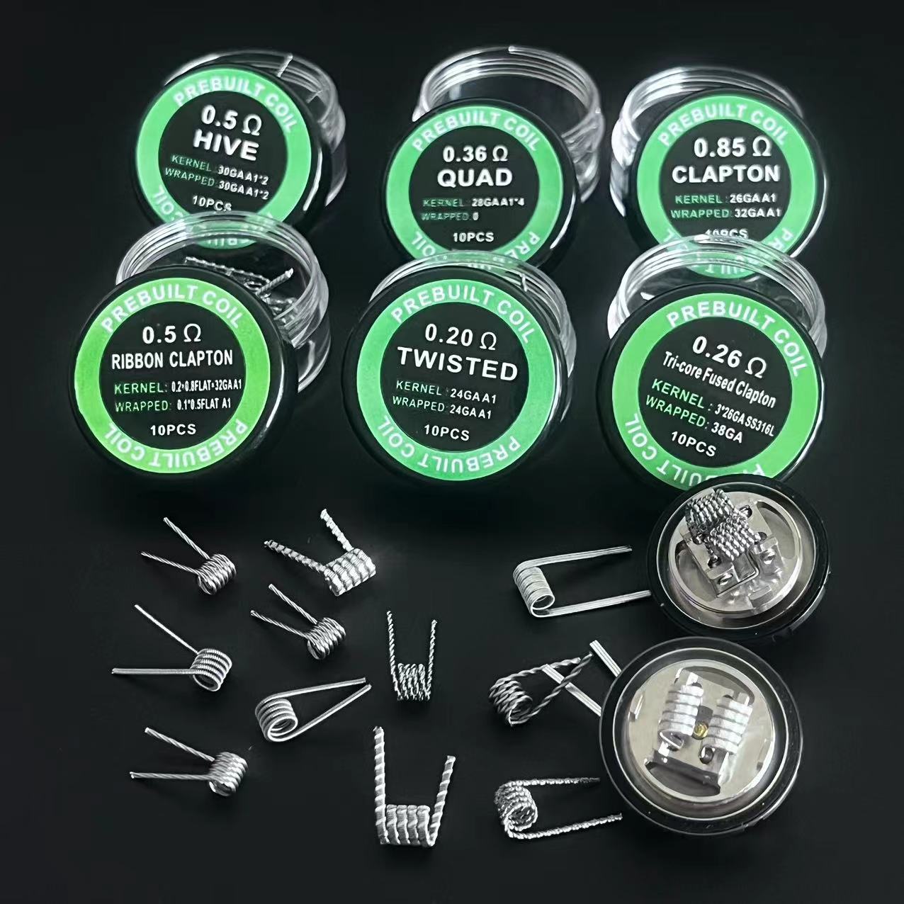 Clapton Wire Pre Built - 50 個/30 個/20 個/10 個 DL