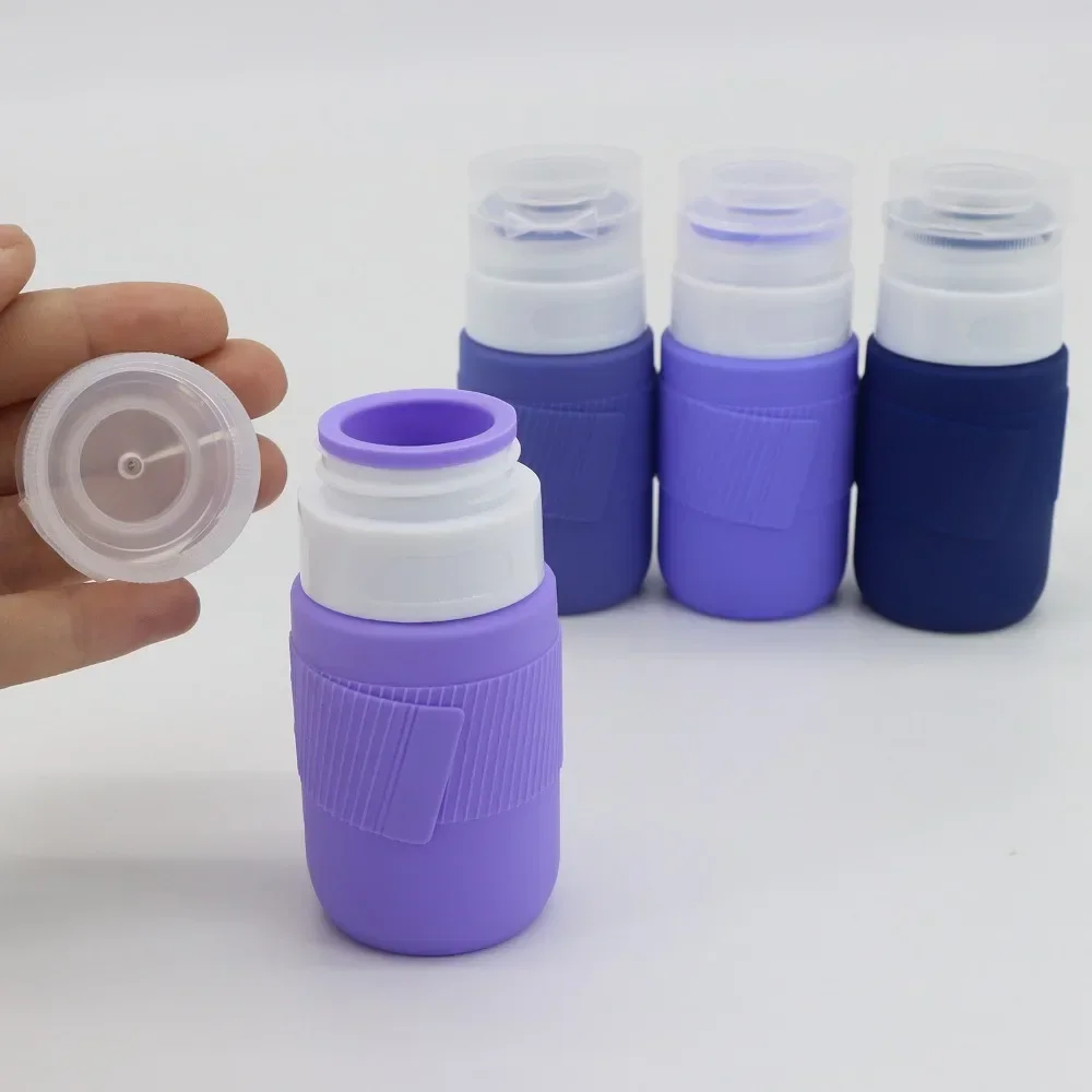 Squonk Bottle Silicone - シリコーントラベルボトルポータブル漏れ防止絞り出し可能なローション収納ボトルディスペンサー洗顔化粧品絞り出し空ボトル