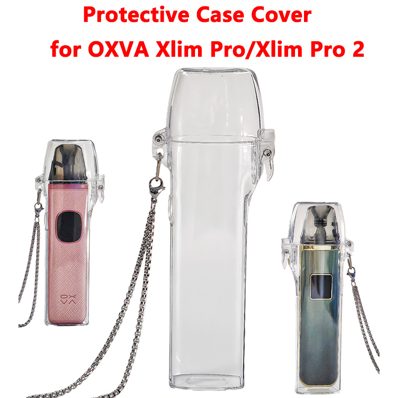 Vape Ring - ポータブルストラップ保護透明ポップアップハードケースカバー OXVA Xlim Pro/Xlim Pro 2