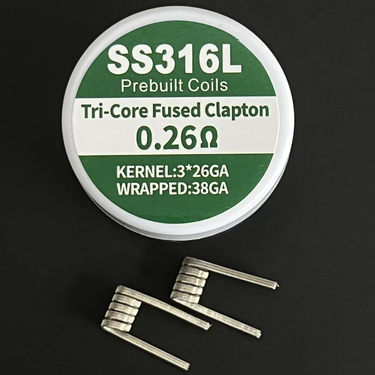 Clapton Wire Pre Built - 16種類の既製コイル Zeus X Dead Rabbit V1