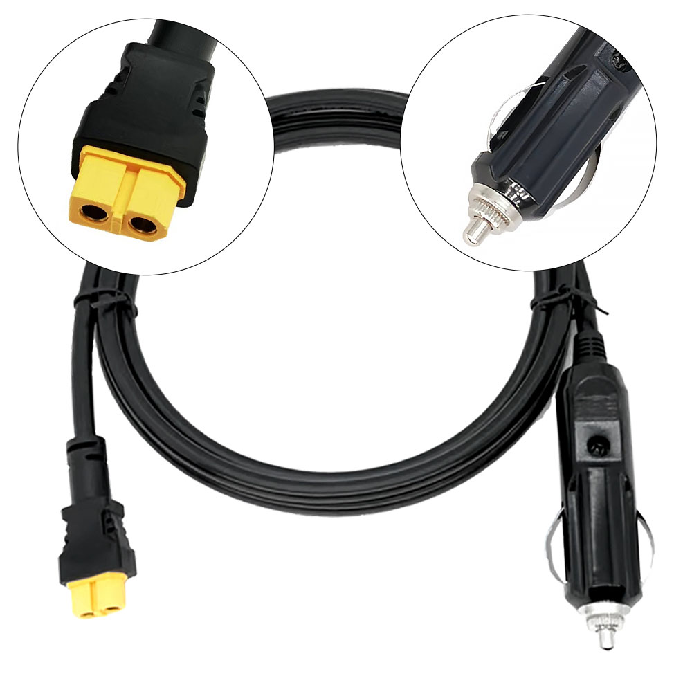 Accessories Experts Vape - Xt60 16awgプラグカーシガレットライター、ポータブル充電ケーブル、車、トラック、発電所、ソーラー用電子アクセサリー、1.5m