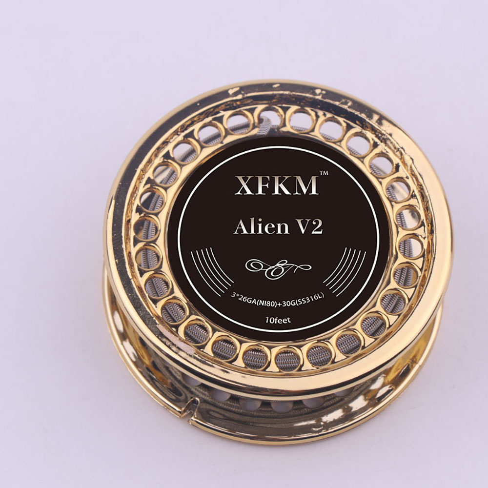 Xfkm 5メートル/ロールNI80/A1/SS316Lエイ - Clapton Wire Pre Built のレビューと価格