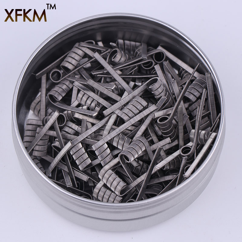 XFKM 50/100 個高密度事前構築 NI80 既成溶融 - Clapton Wire Pre Built のレビューと価格