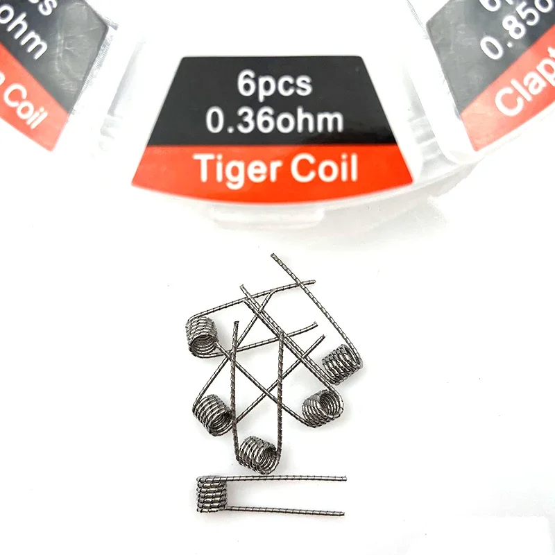プレビルドコイル 8種類 エイリアンクラプトン ハイブツイス - Clapton Wire Pre Built のレビューと価格