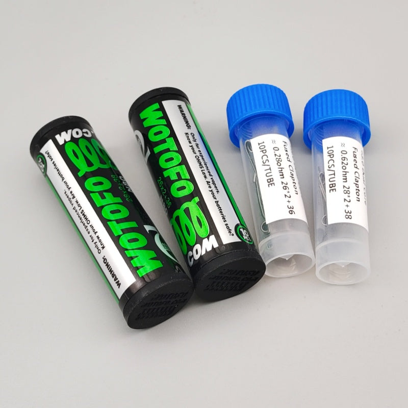 Ni80 デュアルコアフューズドクラプトン加熱コイル 0.2 - Clapton Wire Pre Built のレビューと価格