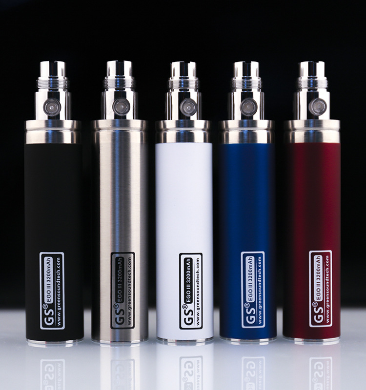 GS Ego 3 III 3200mAh バッテリー ベイプ - Vaping Area のレビューと価格