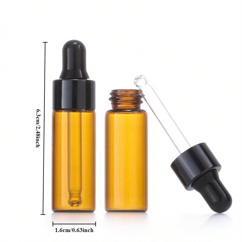 10 個 5 ミリリットルアンバースポイトガラスボトルかわい - Juice Bottle Dropper のレビューと価格