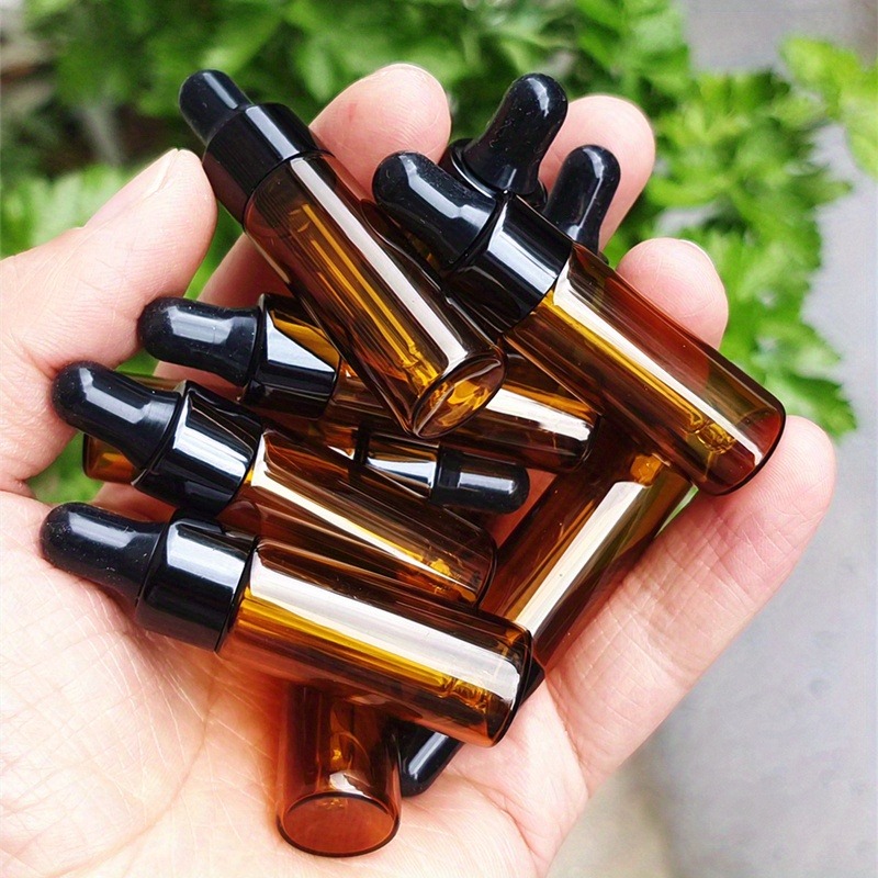 10 個 5 ミリリットルアンバースポイトガラスボトルかわい - Juice Bottle Dropper のレビューと価格