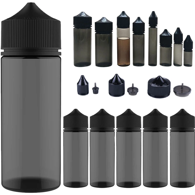 プラスチック製の空のスポイトボトル,5個,10 ml, 15 - Juice Bottle Dropper のレビューと価格