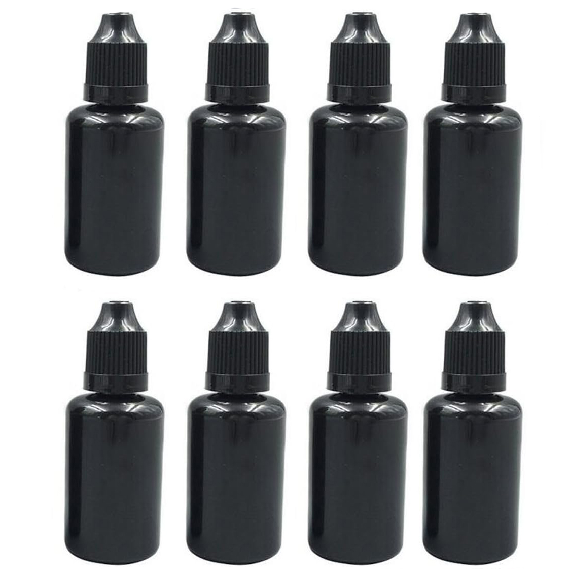 スクリューキャップ付きの黒いペットボトル,空,詰め替え可能, - Juice Bottle Dropper のレビューと価格