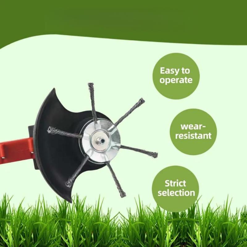 1 個ユニバーサル芝刈り機鋼線除草ホイール 7/8/9 イン - Dry Herb Vaping Accessories のレビューと価格