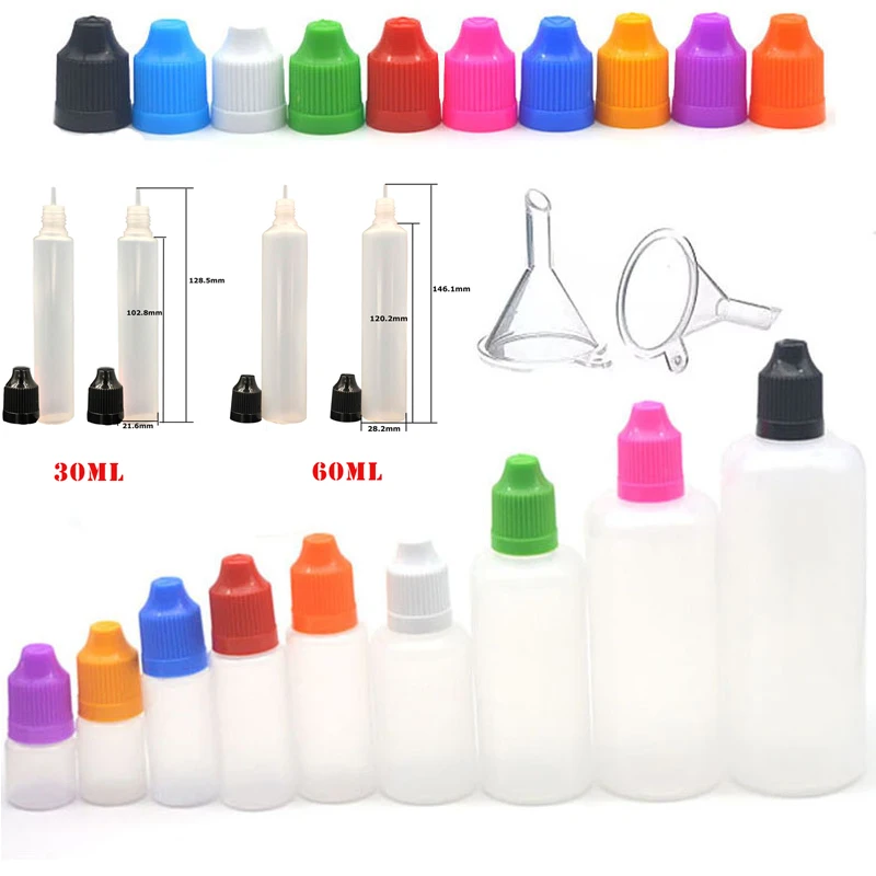 100 個 3/5/10/15/20/30/50/100/1 - Juice Bottle Dropper のレビューと価格