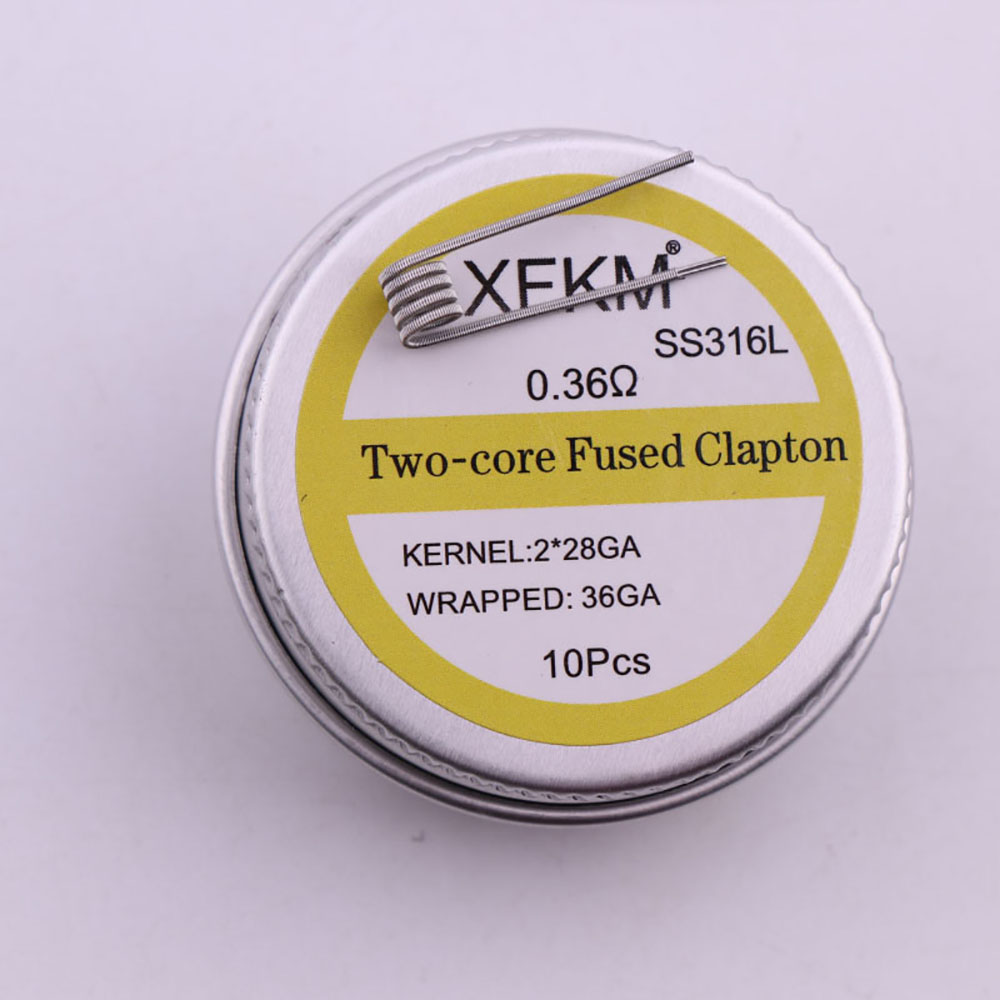 スパイラルプレッド,10ピース/箱,3mm,事前にビルドされ - Clapton Wire Pre Built のレビューと価格