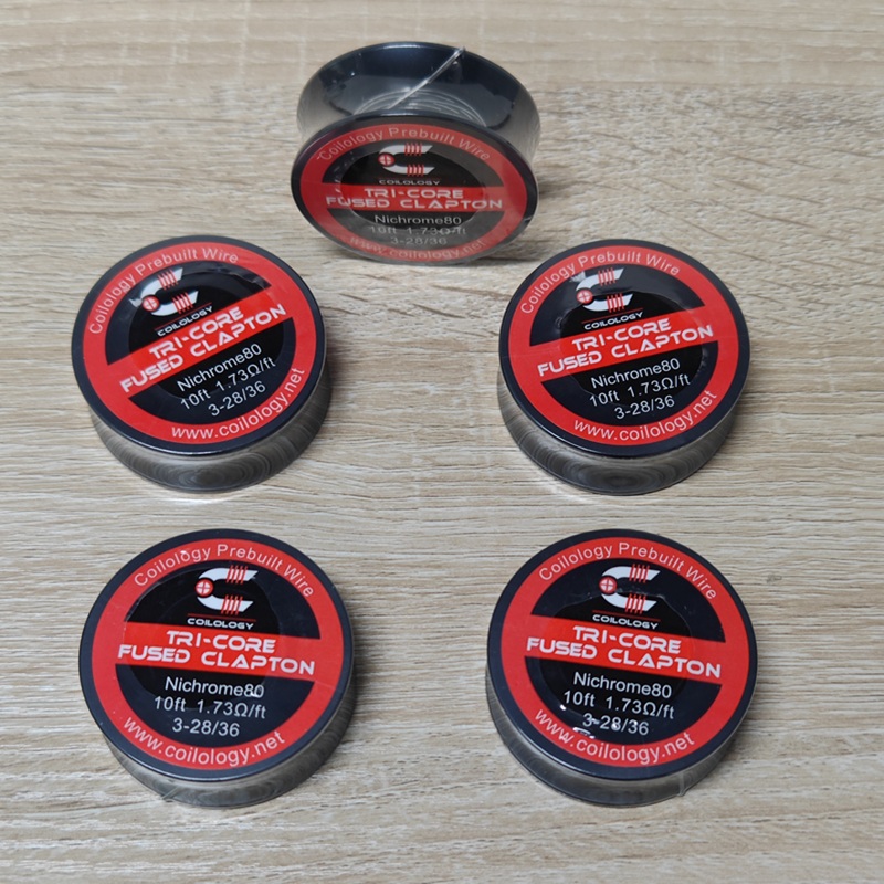Coilology トライコア フューズド クラプトン NI - Accessories For Vaping のレビューと価格