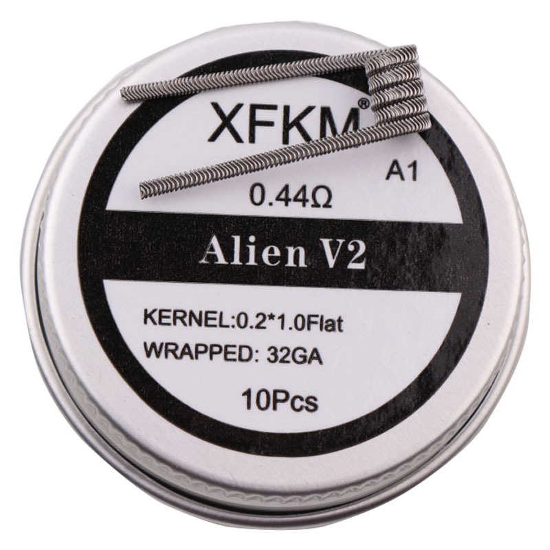 新しいxfkm ni80/a1/ss316l 10ピース/ロ - Clapton Wire Pre Built のレビューと価格