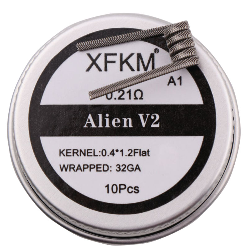 新しいxfkm ni80/a1/ss316l 10ピース/ロ - Clapton Wire Pre Built のレビューと価格