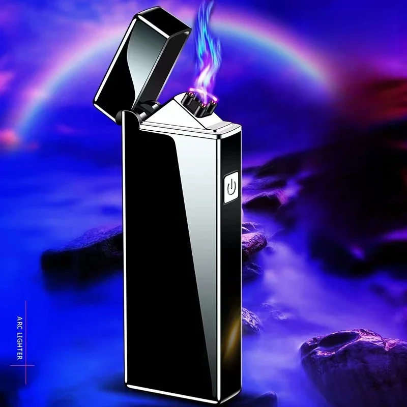 防風電子タバコライター,デュアルアークパルス,USB充電,ア - Accessories Experts Vape のレビューと価格