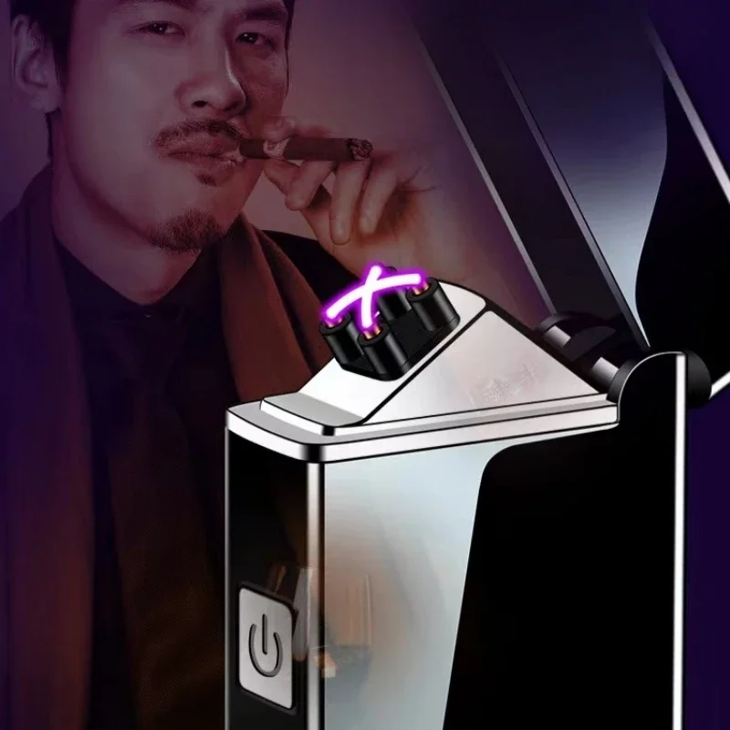 防風電子タバコライター,デュアルアークパルス,USB充電,ア - Accessories Experts Vape のレビューと価格