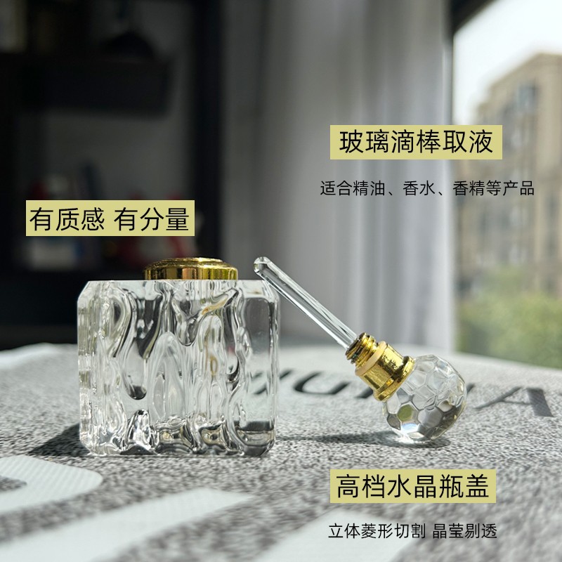 空の詰め替え可能な香水瓶,香水瓶,小瓶,クリスタルデコレーシ - Juice Bottle Dropper のレビューと価格
