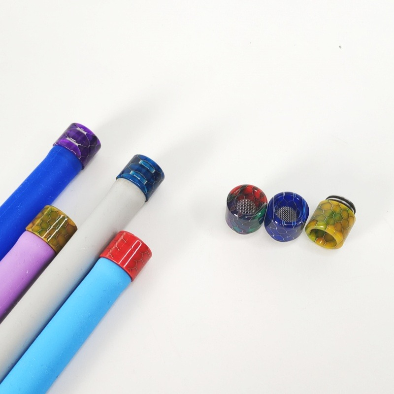 1PC 510 810 コンバーチブルアダプター ドリップチ - Vape Band Silicone のレビューと価格